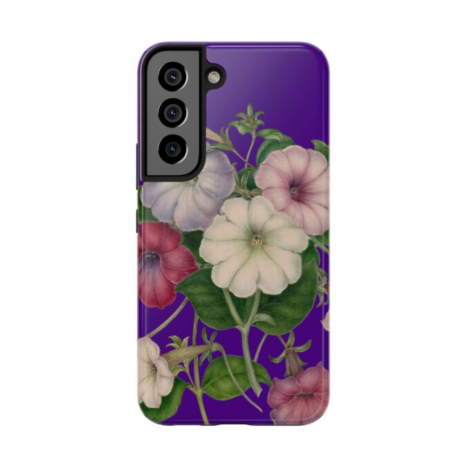 Petunias Phone Case - Indigo - Image 89