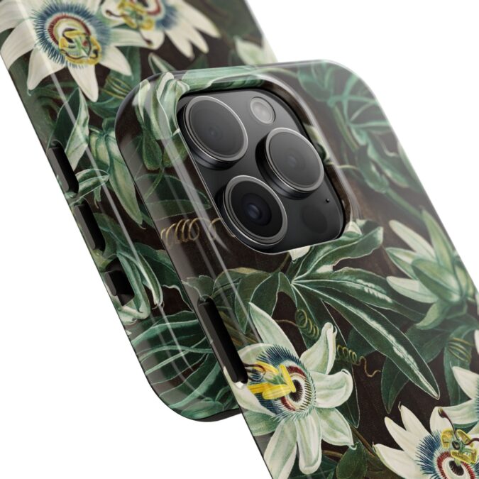 Blue Passionflower Phone Case - Image 58