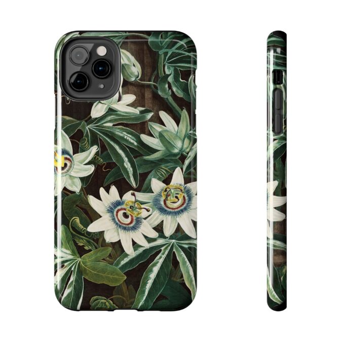 Blue Passionflower Phone Case - Image 9
