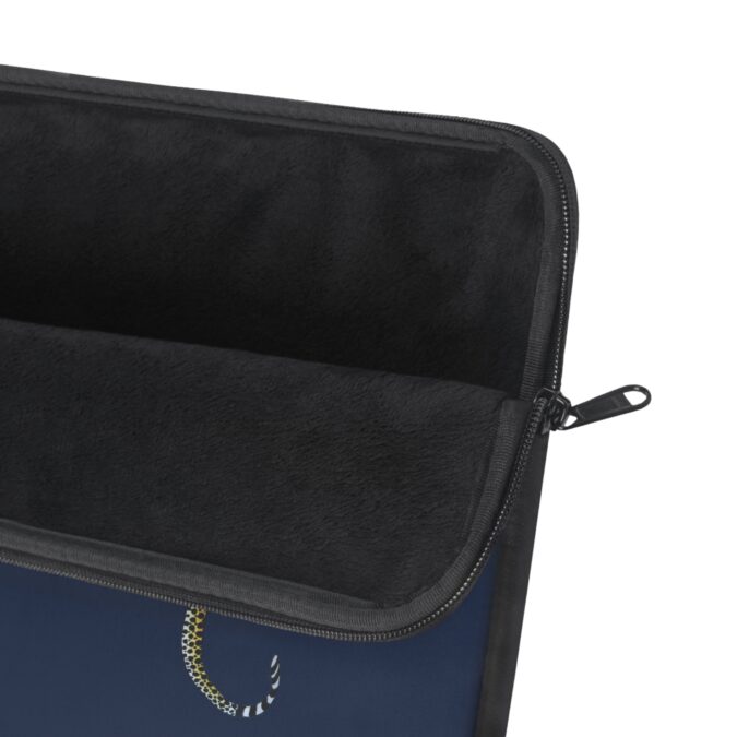 Leopard Laptop Sleeve - Navy - Image 6
