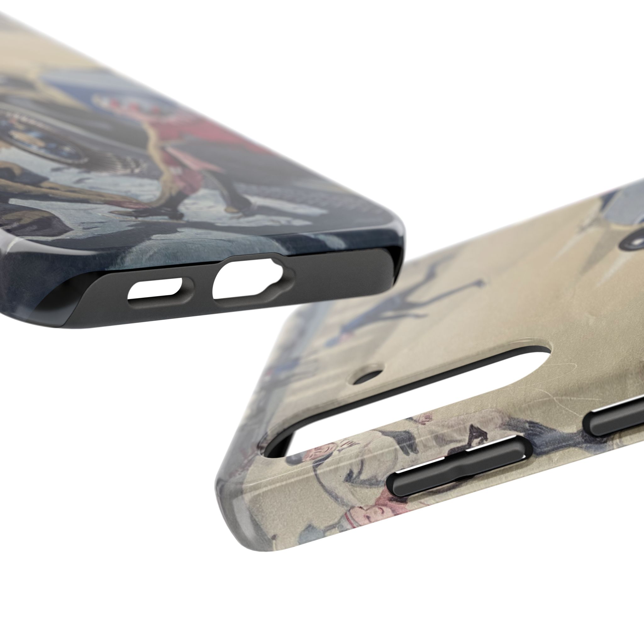 1930s Skating Party iPhone Case - Image 83