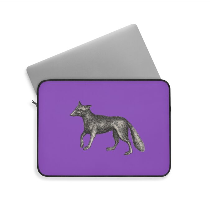 Fox Laptop Sleeve - Violet - Image 8