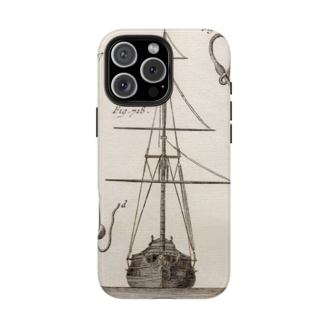 18th C.  Sailboat Phone Case - Image 59