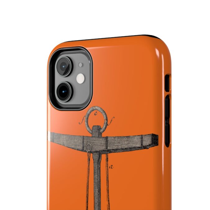 18th C. Anchor Phone Case - Orange - Image 4