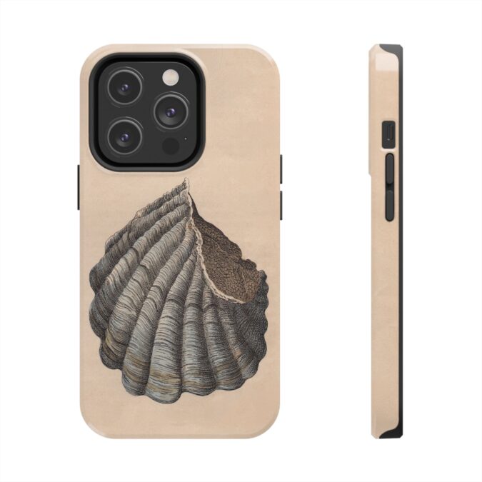 19th C. Blue & Brown Shell Phone Case - Image 47