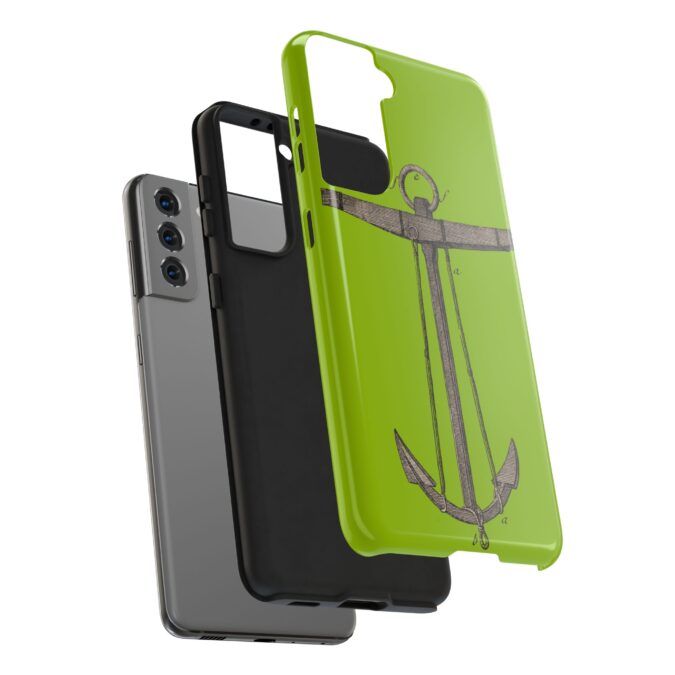 18th C. Anchor Phone Case - Lime Green - Image 90