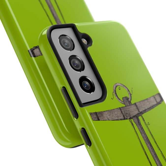 18th C. Anchor Phone Case - Lime Green - Image 84