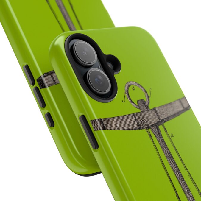 18th C. Anchor Phone Case - Lime Green - Image 73