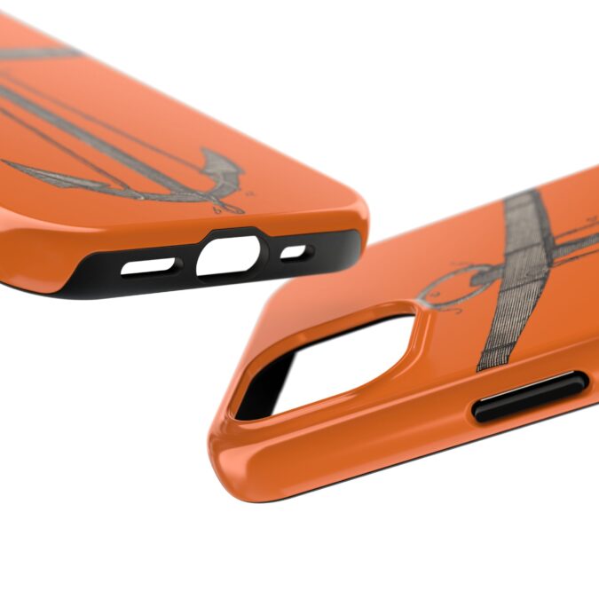 18th C. Anchor Phone Case - Orange - Image 55