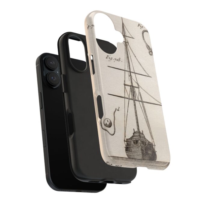 18th C.  Sailboat Phone Case - Image 64
