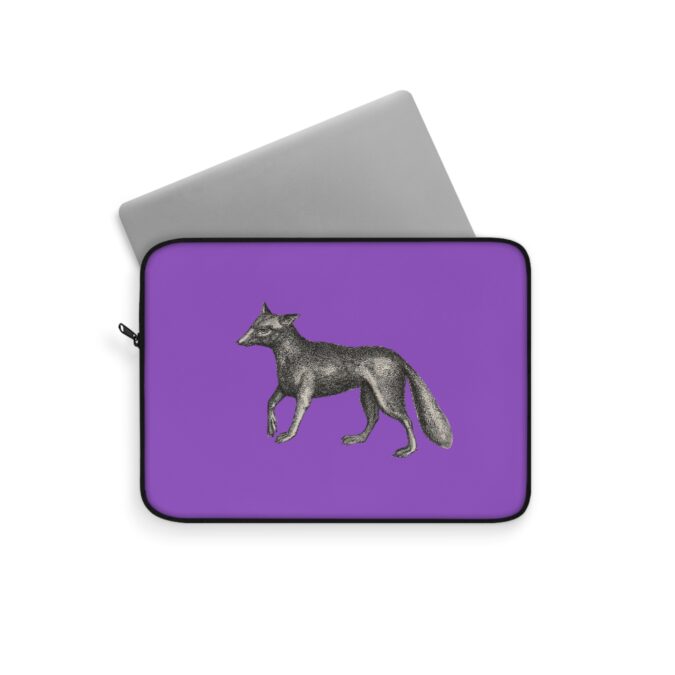 Fox Laptop Sleeve - Violet - Image 2