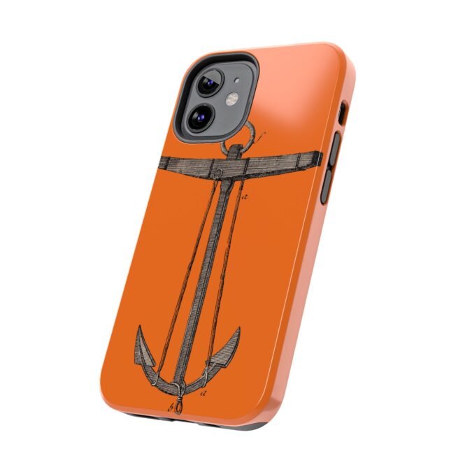 18th C. Anchor Phone Case - Orange - Image 19
