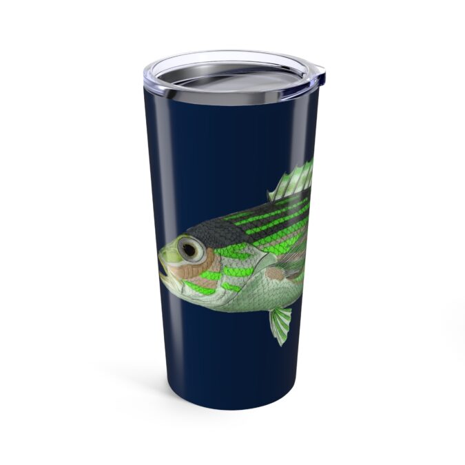 Prion Tumbler - Lime Green on Navy