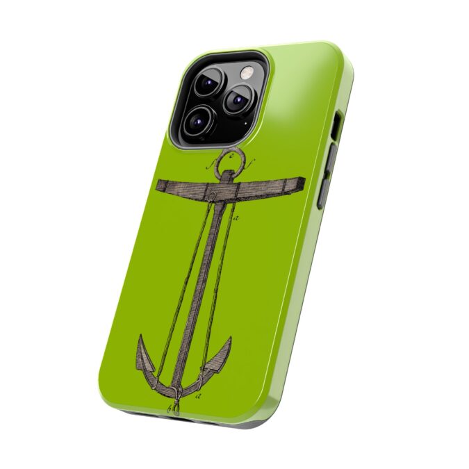 18th C. Anchor Phone Case - Lime Green - Image 39