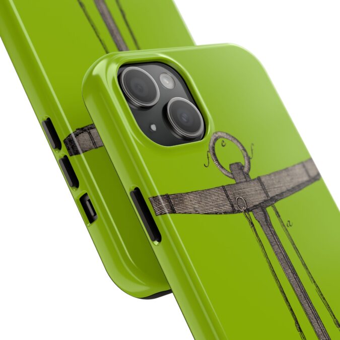 18th C. Anchor Phone Case - Lime Green - Image 62