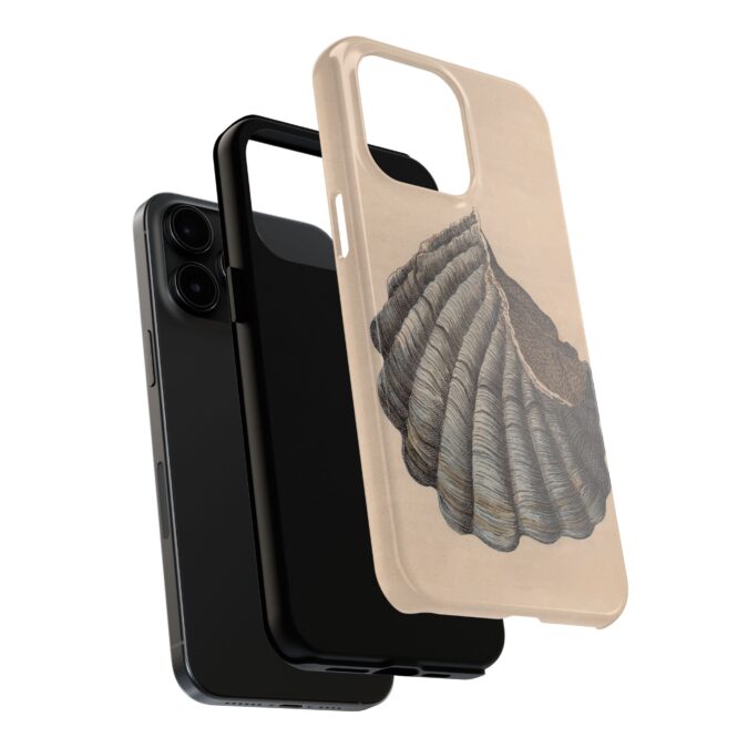 19th C. Blue & Brown Shell Phone Case - Image 68