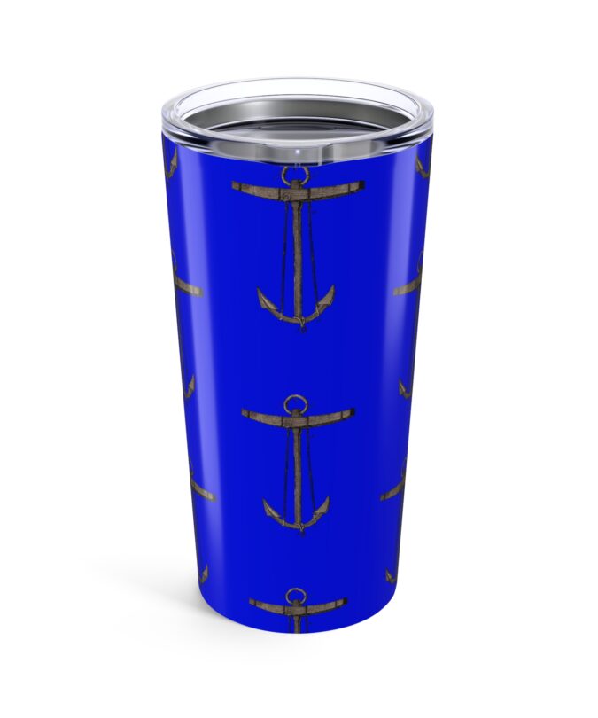 Anchor Tumbler  - Royal Blue