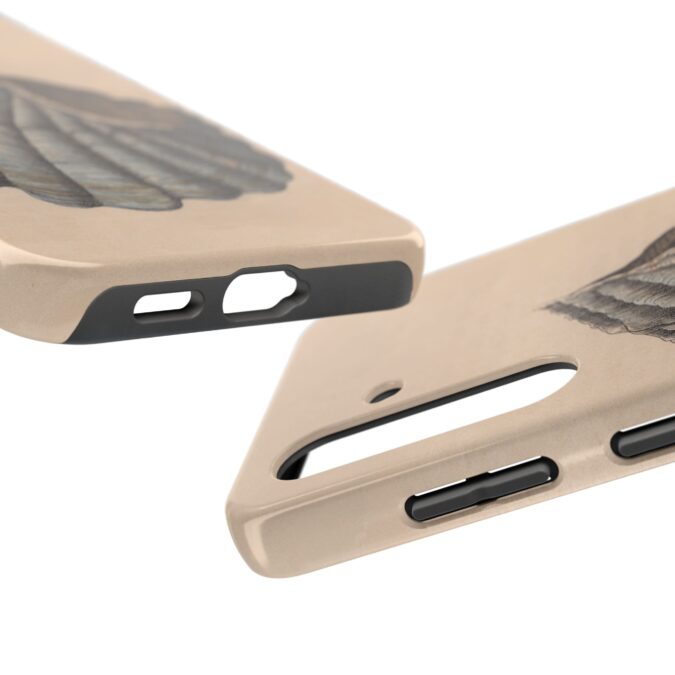 19th C. Blue & Brown Shell Phone Case - Image 83