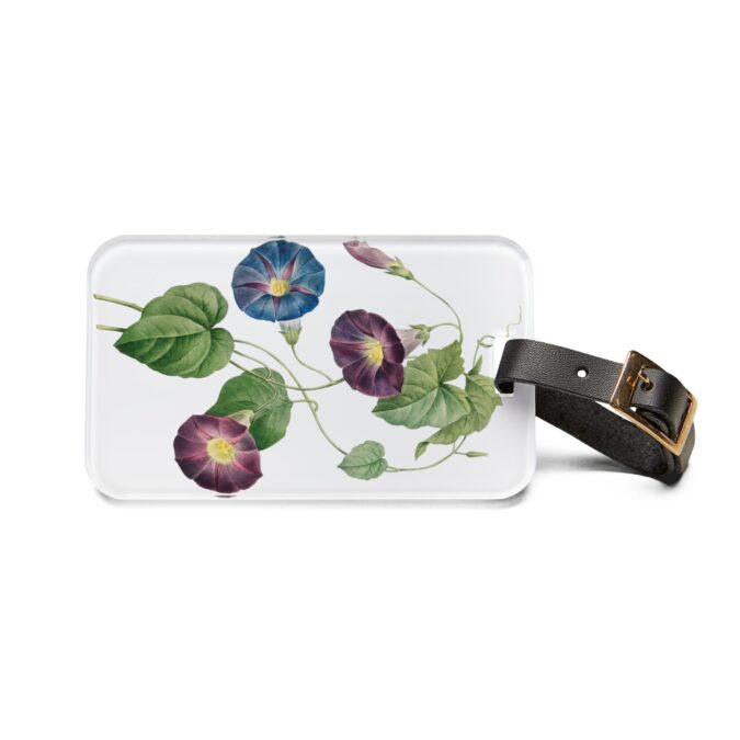 Morning Glory Luggage Tag - White - Image 2