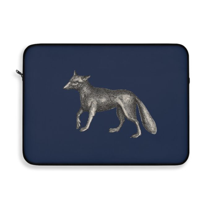 Fox Laptop Sleeve - Navy - Image 7