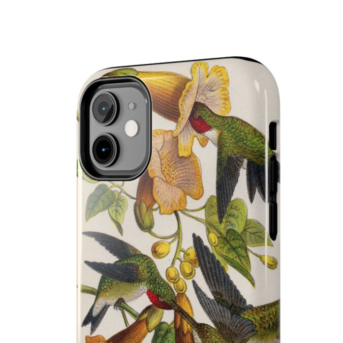 Ruby Throated Hummingbird Phone Case - Image 4