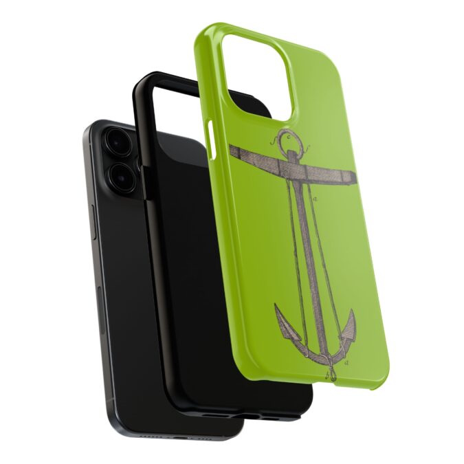 18th C. Anchor Phone Case - Lime Green - Image 68