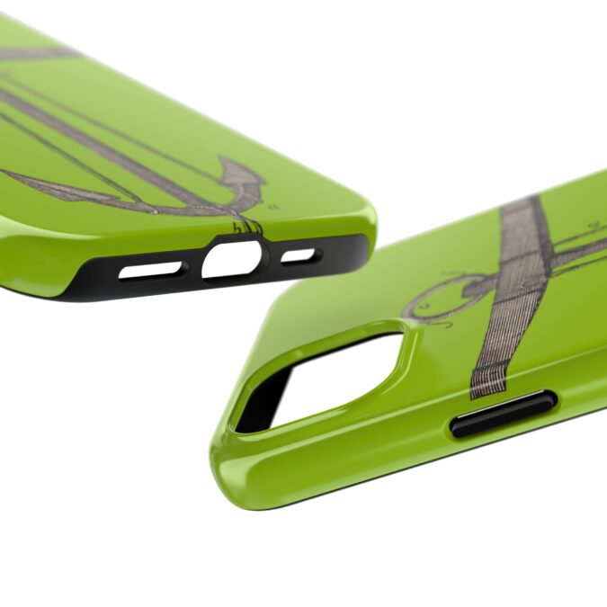 18th C. Anchor Phone Case - Lime Green - Image 63