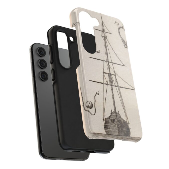 18th C.  Sailboat Phone Case - Image 75