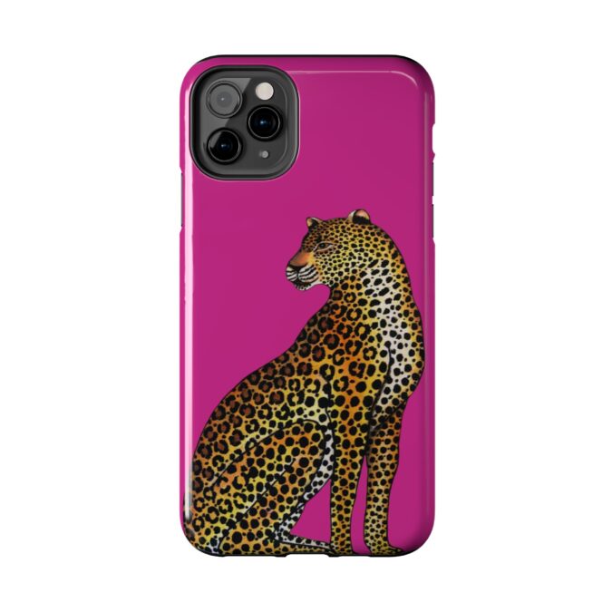 Leopard Phone Case - Fuchsia - Image 10