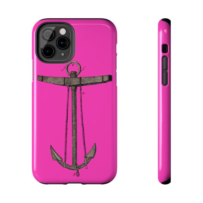 18th C. Anchor Phone Case - Bright Magenta - Image 5