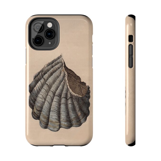 19th C. Blue & Brown Shell Phone Case - Image 5