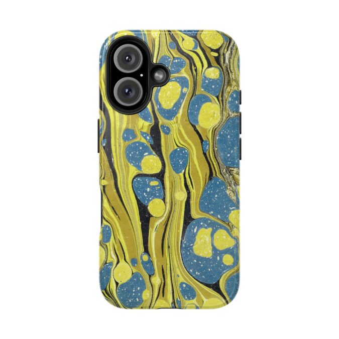 Marbled Phone Case - Citrine and Blue - Image 75