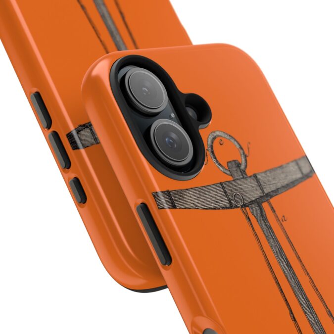 18th C. Anchor Phone Case - Orange - Image 78