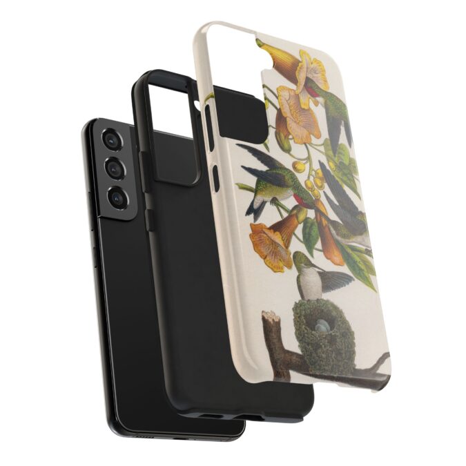 Ruby Throated Hummingbird Phone Case - Image 81