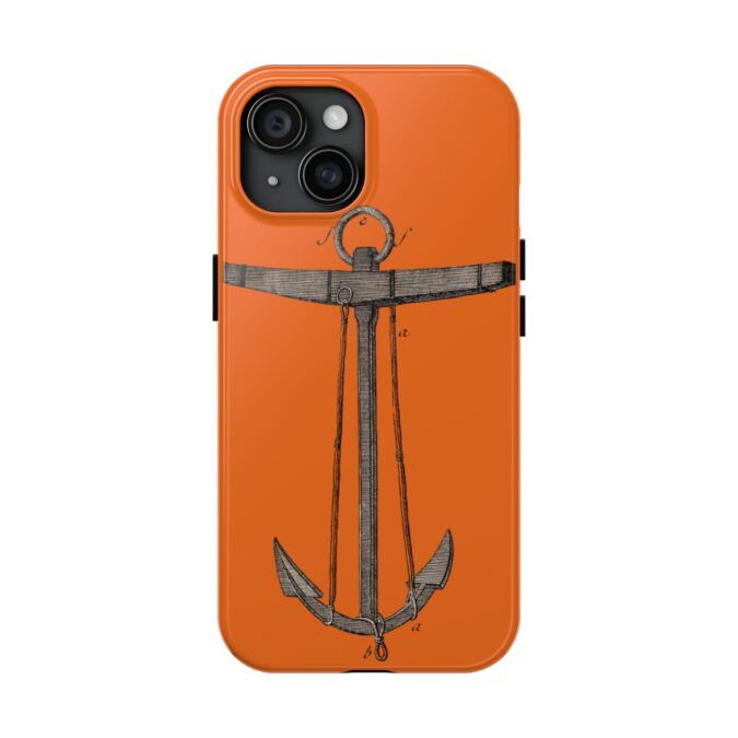 18th C. Anchor Phone Case - Orange - Image 53