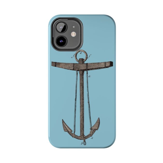 18th C. Anchor Phone Case - Pale Blue - Image 14