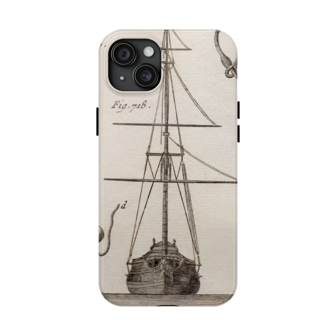 18th C.  Sailboat Phone Case - Image 55