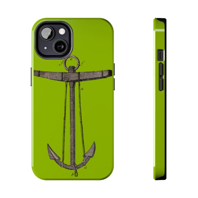 18th C. Anchor Phone Case - Lime Green - Image 29