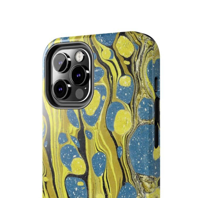 Marbled Phone Case - Citrine and Blue - Image 24
