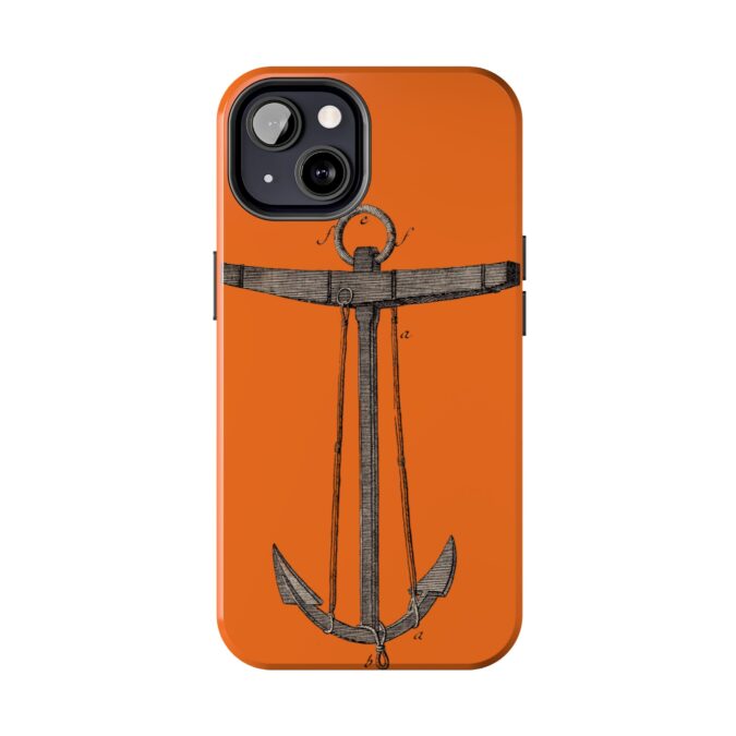 18th C. Anchor Phone Case - Orange - Image 30
