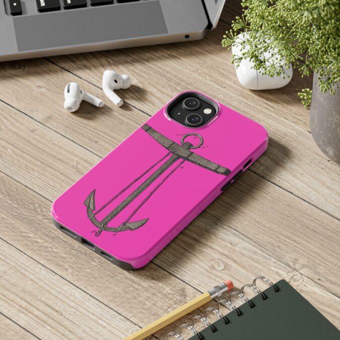 18th C. Anchor Phone Case - Bright Magenta - Image 52