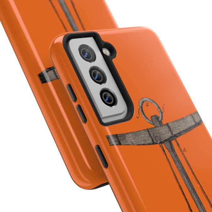 18th C. Anchor Phone Case - Orange - Image 74