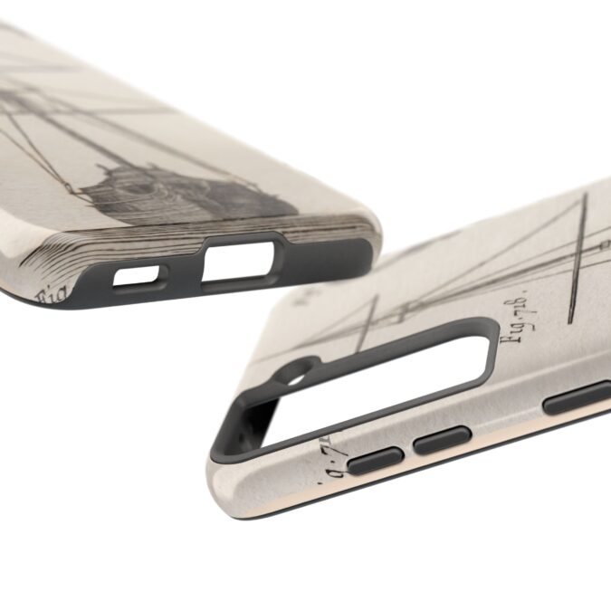 18th C.  Sailboat Phone Case - Image 82