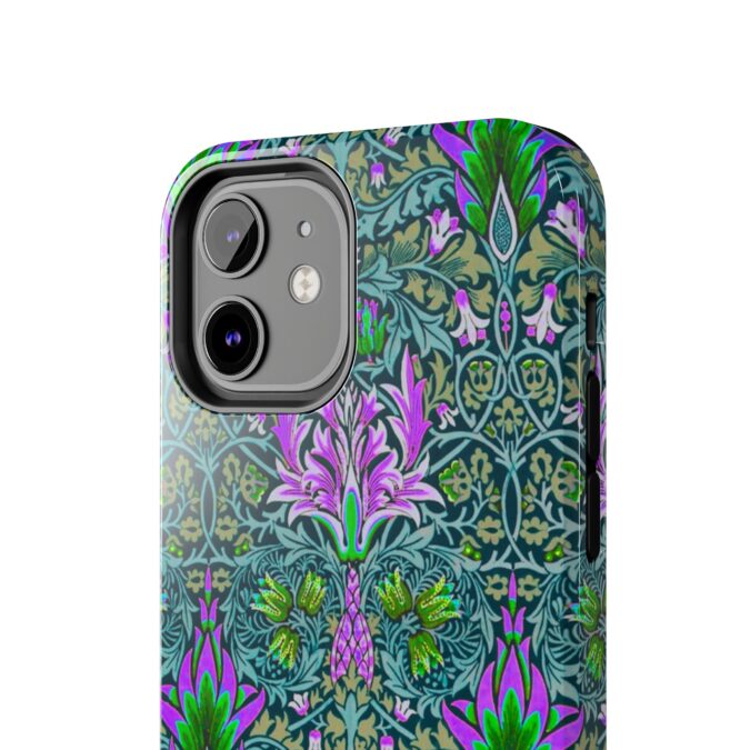 Pink & Green Floral Patterned Phone Case - Image 16