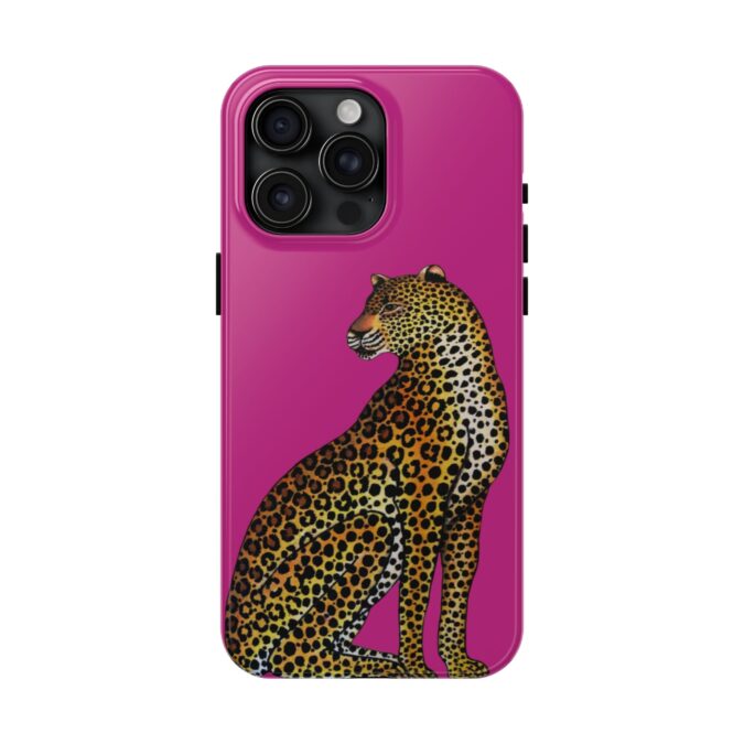 Leopard Phone Case - Fuchsia - Image 65