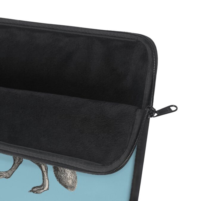 Fox Laptop Sleeve - Pale Blue - Image 9