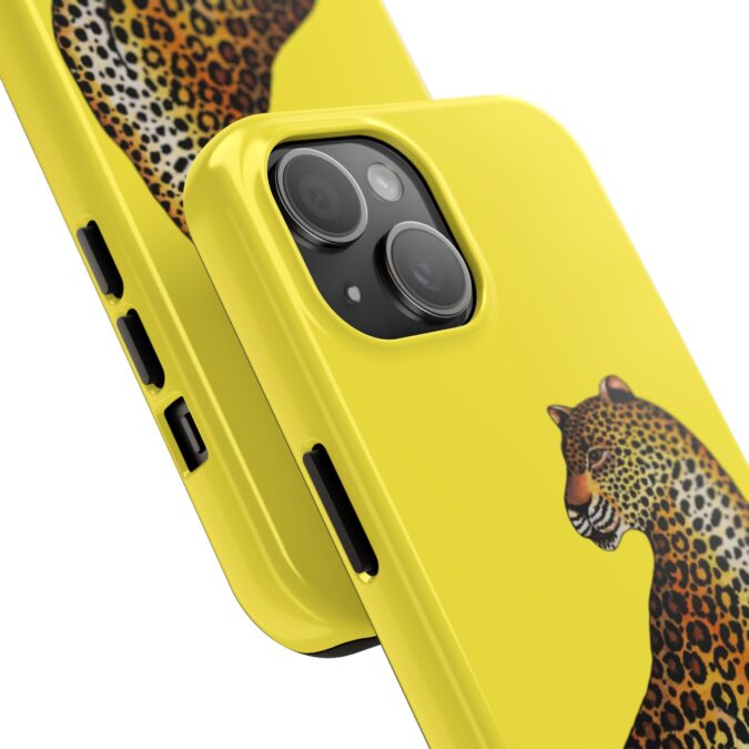 Leopard Phone Case - Bright Yellow - Image 54