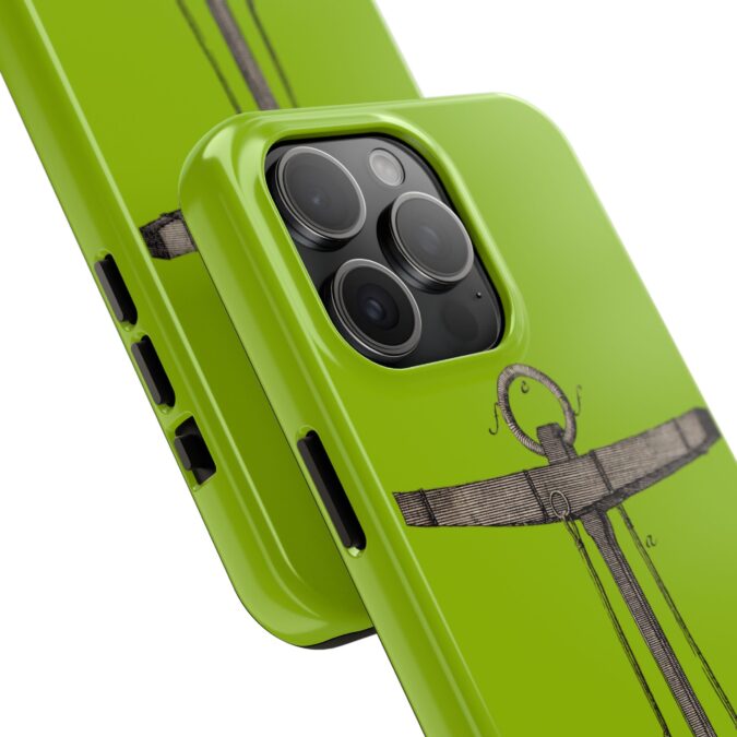 18th C. Anchor Phone Case - Lime Green - Image 66