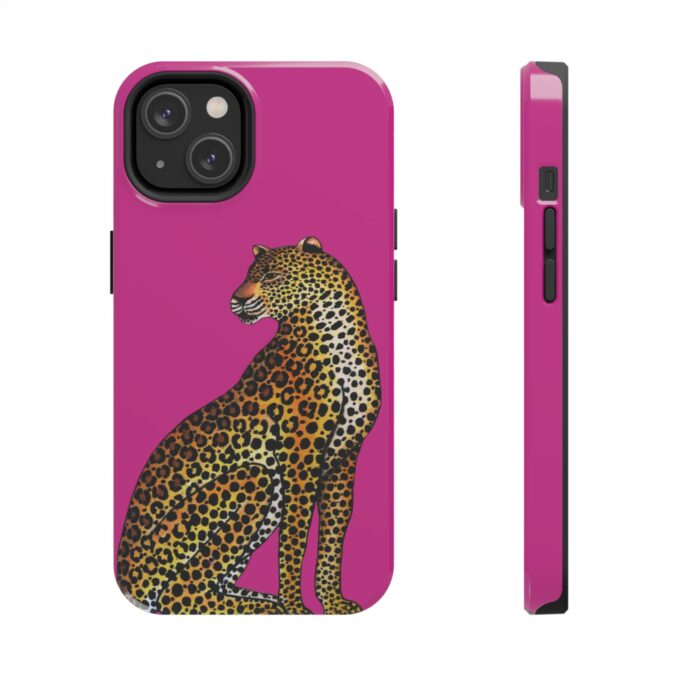 Leopard Phone Case - Fuchsia - Image 45