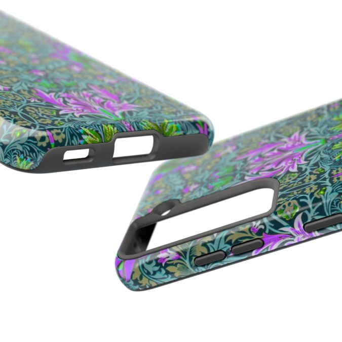 Pink & Green Floral Patterned Phone Case - Image 95